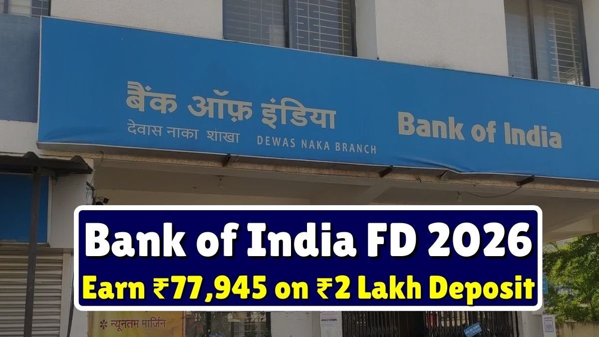 Bank of India FD 2026