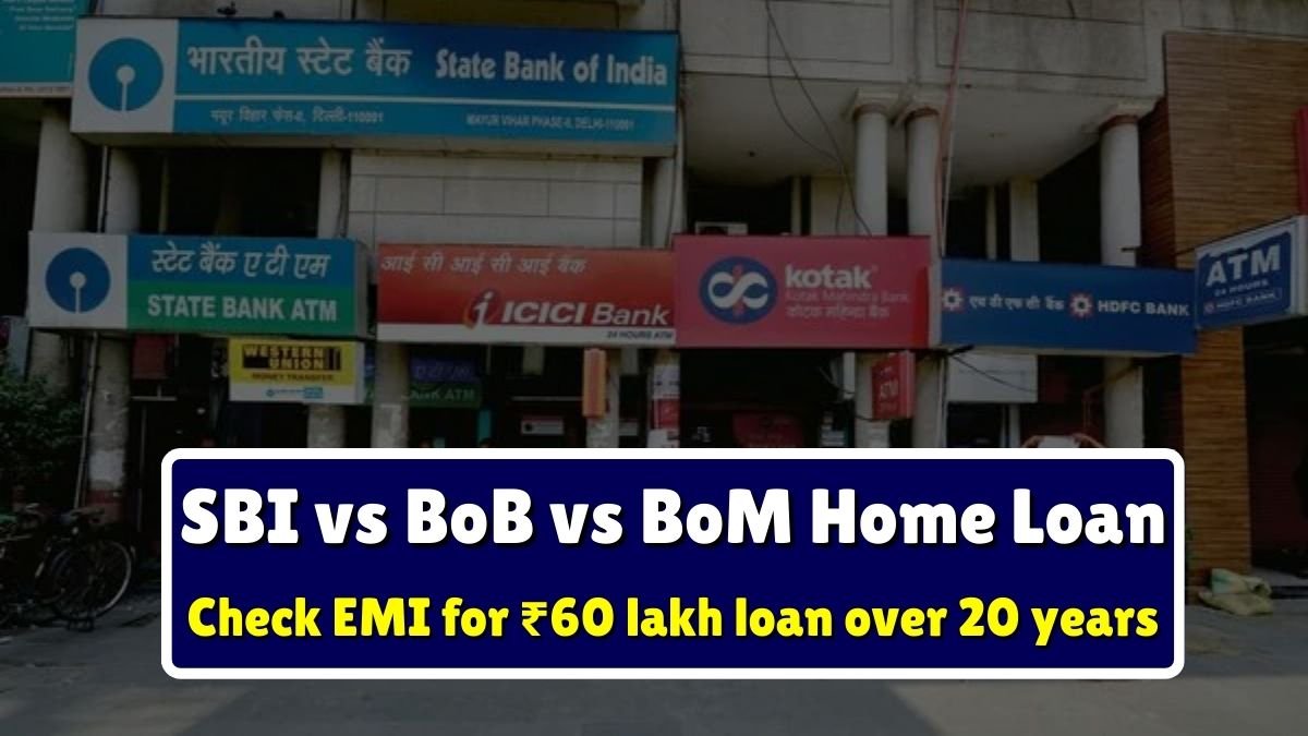 SBI vs BoB vs BoM Home Loan